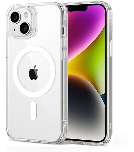 Amazon.com: JETech Magnetic Case for iPhone 14 Plus, Clear